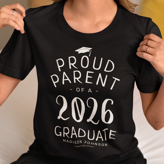 Proud Parent 2025 Graduate T-Shirt