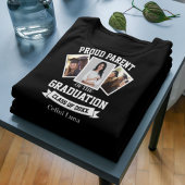 Proud Parent Abschluss 3 FotoCollage T-Shirt