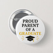 Proud Parent of a Graduate Button (Vorne & Hinten)