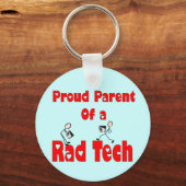 Proud Parent of a RAD TECH Schlüsselanhänger (Vorderseite)