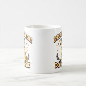 Proud Parent Smart Dog Graduate Funny Dog Mug Kaffeetasse (Mittel)