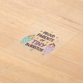 Proud Parents of Tiny Burritos Art Acryleinladungen (Ablage )