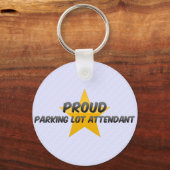 Proud Parklot Attendant Schlüsselanhänger (Vorderseite)