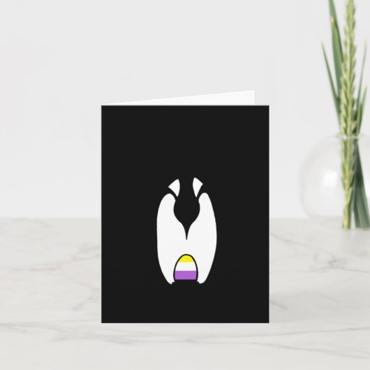 Proud Parud Nonbinary (en Karte (Vorderseite)
