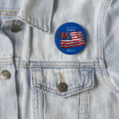 Proud Patriotic Bauer Flag Thunder_Cove Button (Beispiel)