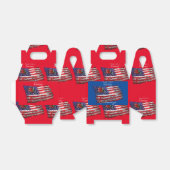 Proud Patriotic Bauer Flag Thunder_Cove Geschenkschachtel (Ungefaltet)