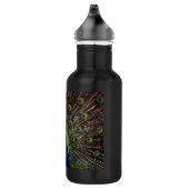 Proud Peacock Edelstahlflasche (Rechts)