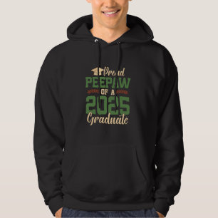 Proud Peepaw der Klasse 2025 Grad 25 Senior G Hoodie