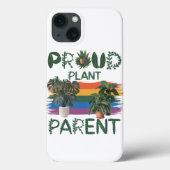 Proud Pflanze Parent - LGBTQ+ iPhone case (Rückseite)
