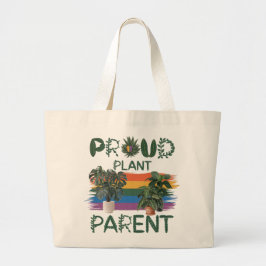 Proud Pflanze Partytasche - LGBTQ+ Jumbo Stoffbeutel