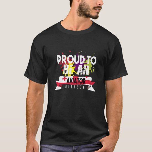 Proud-Pilot T-Shirt (Vorderseite)