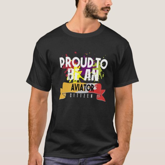Proud-Pilot T-Shirt (Vorderseite)