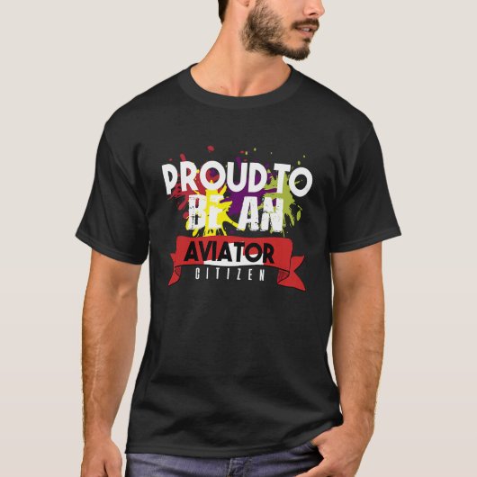 Proud-Pilot T-Shirt (Vorderseite)