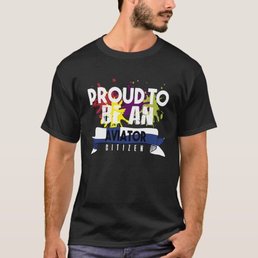 Proud-Pilot T-Shirt (Vorderseite)