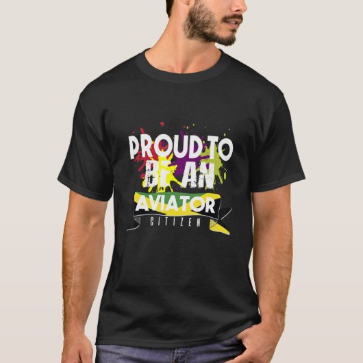Proud-Pilot T-Shirt (Vorderseite)