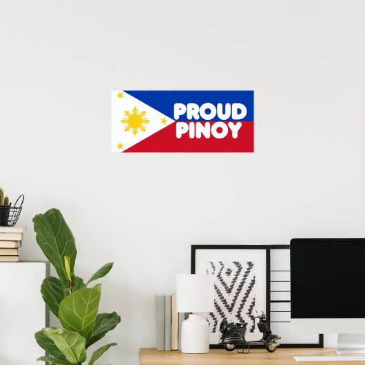 Proud Pinoy Poster (Heimbüro)