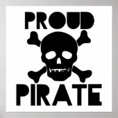 Proud Pirate Poster (Vorne)