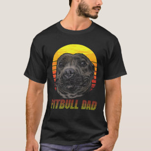 Proud Pitbull Dog Vater Papa American Bull Terrier T-Shirt