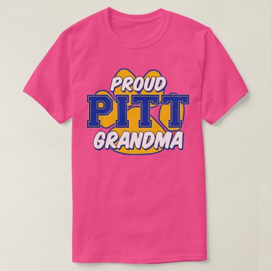 Proud Pitt Oma T-Shirt (Design vorne)