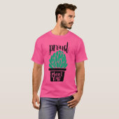 Proud Plant Dad Gardening And Succulent T-Shirt (Vorne ganz)