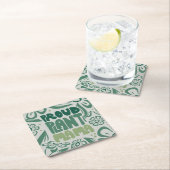 Proud Plant Mama – Bold Plant Lover Rechteckiger Pappuntersetzer (Vor Ort)