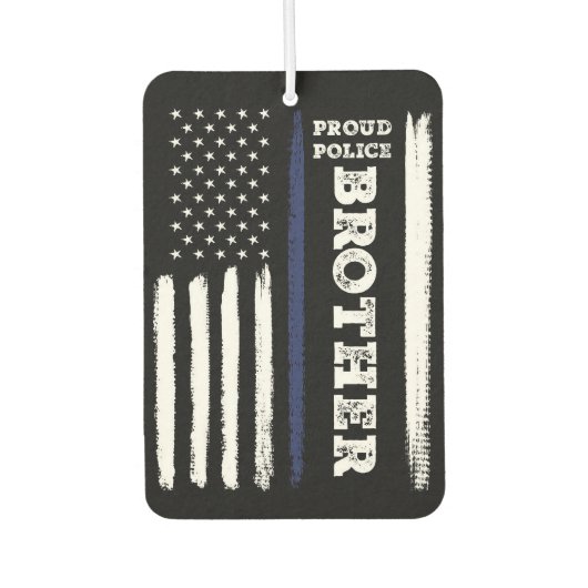 Proud Police Brother Autolufterfrischer (Vorderseite)