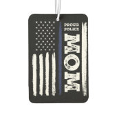 Proud Police Mama Autolufterfrischer (Rückseite)