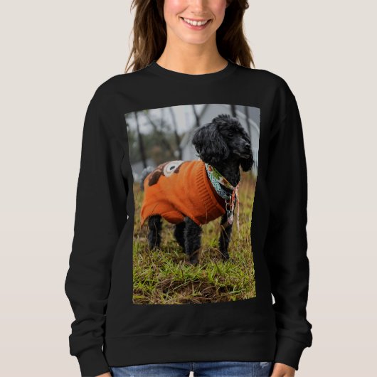 Proud Poodle Sweatshirt (Vorderseite)