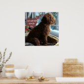 Proud Poodle - Vermisst Sie - Poster (Küche)