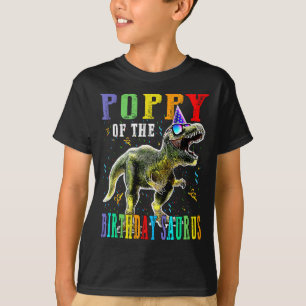 Proud POPPY vom Geburtstag Saurus Dinosaurier T-Shirt