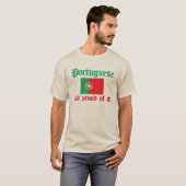Proud Portugiesisch T-Shirt (Vorne ganz)
