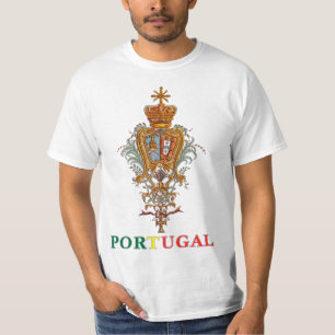 Proud Portugiesische Patriot Royal Coat of Arms T-Shirt