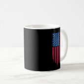 Proud Postarbeiter Postmaster US Post Service Mem Kaffeetasse (VorderseiteRechts)