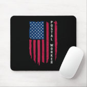 Proud Postarbeiter Postmaster US Post Service Mem Mousepad (Mit Mouse)