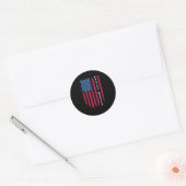 Proud Postarbeiter Postmaster US Post Service Mem Runder Aufkleber (Umschlag)