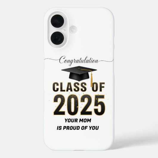 Proud, Protected, and Graduated – Happy Graduation Case-Mate iPhone Hülle (Rückseite)