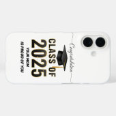Proud, Protected, and Graduated – Happy Graduation Case-Mate iPhone Hülle (Rückseite (Horizontal))