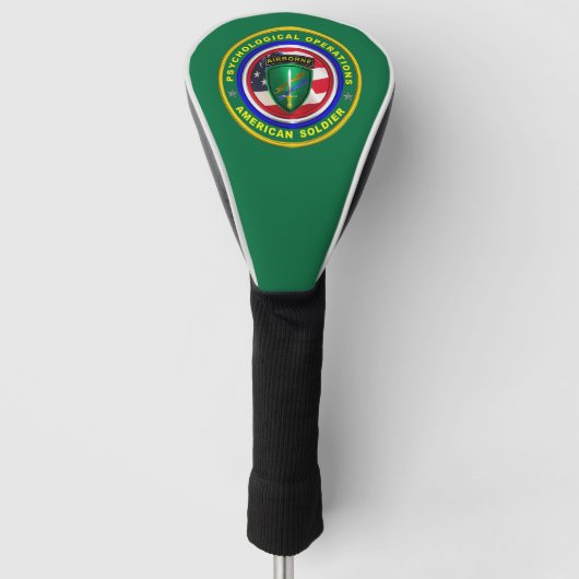 Proud Psychological Operations Veteran Golf Headcover (Vorderseite)