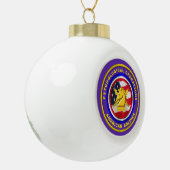 Proud Psychological Operations Veteran Keramik Kugel-Ornament (Links)