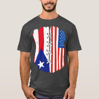 Proud Puerto Rican Heritage Puerto Rico Amerikanis T-Shirt
