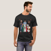Proud Puerto Rico Mexikanischer Roots Mexiko Flag T-Shirt (Vorne ganz)