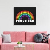 Proud Rainbow Vater Leinwanddruck (Insitu (Wohnzimmer))