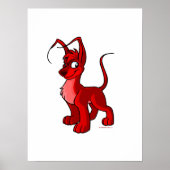 Proud red Gelert Poster (Vorne)
