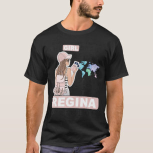 Proud Regina Girl Cool Girl aus Regina City T-Shirt