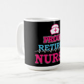 Proud Remüde Nurse Tasse (Vorderseite Links)