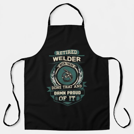 Proud Remüder Welder Schürze (Vorderseite)