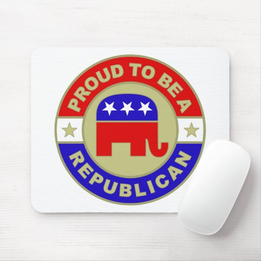 Proud Republikaner Mousepad (Mit Mouse)