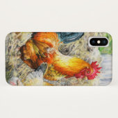 Proud Rooster Case-Mate iPhone Hülle (Rückseite (Horizontal))