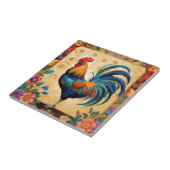 Proud Rooster Colorful Farmhouse Design Fliese (Seite)