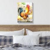 Proud Rooster Leinwanddruck (Insitu (Schlafzimmer))
